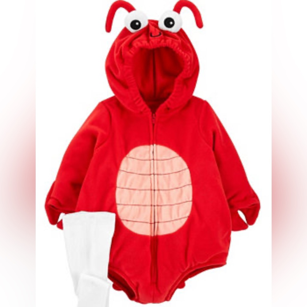 Red Lobster Baby Costume